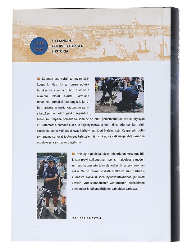 Helsingin Poliisilaitoksen Historia 1826-2001 -Kimmo Keskinen, Oula Silvennoinen - Harrastekirjat - 10105551564 - 1