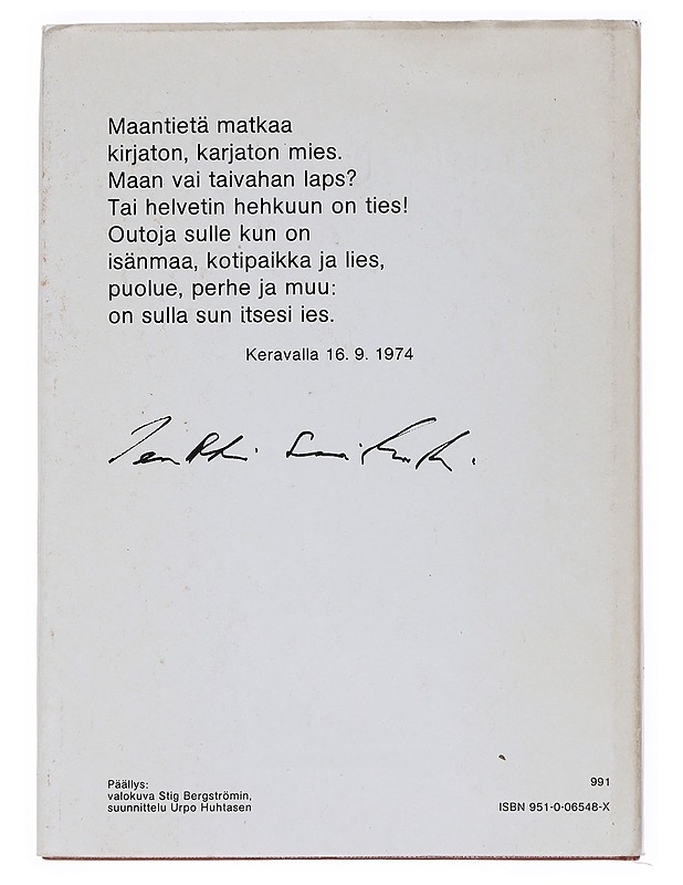 Eino Leino : legenda jo eläessään - Pentti Saarikoski - Elämäkerrat ja muistelmat - 10105551576 - 1