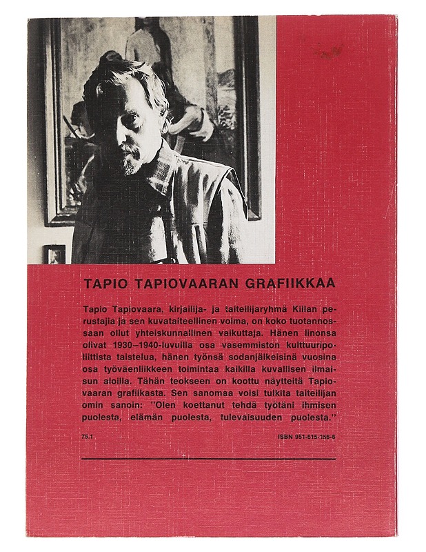 Tapio Tapiovaaran grafiikkaa - Anja Kaarina Räsänen - Tietokirjat - 10105551581 - 1