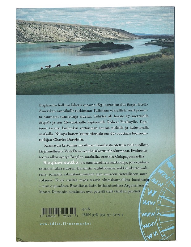 Beaglen matka  - Charles Darwin - Tietokirjat - 10105551649 - 1