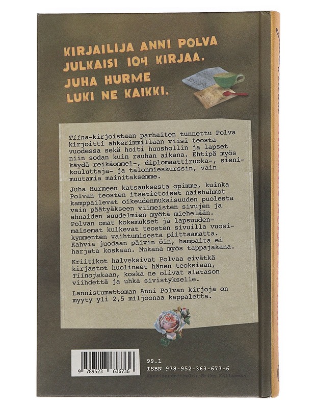Suomen nuijituin nainen : Anni Polvan elämä ja teokset - Juha Hurme - Elämäkerrat ja muistelmat - 10105551646 - 1