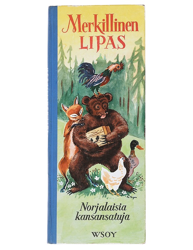 Merkillinen lipas : Norjalaisia kansansatuja  - Lastenkirjat - 10105551717 - 0