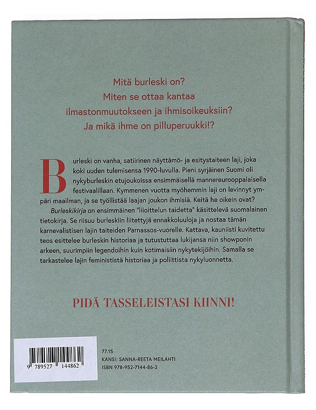 Burleskikirja : johdatus liioittelun taiteeseen - Marissa Mehr - Historiakirjat - 10105551739 - 1
