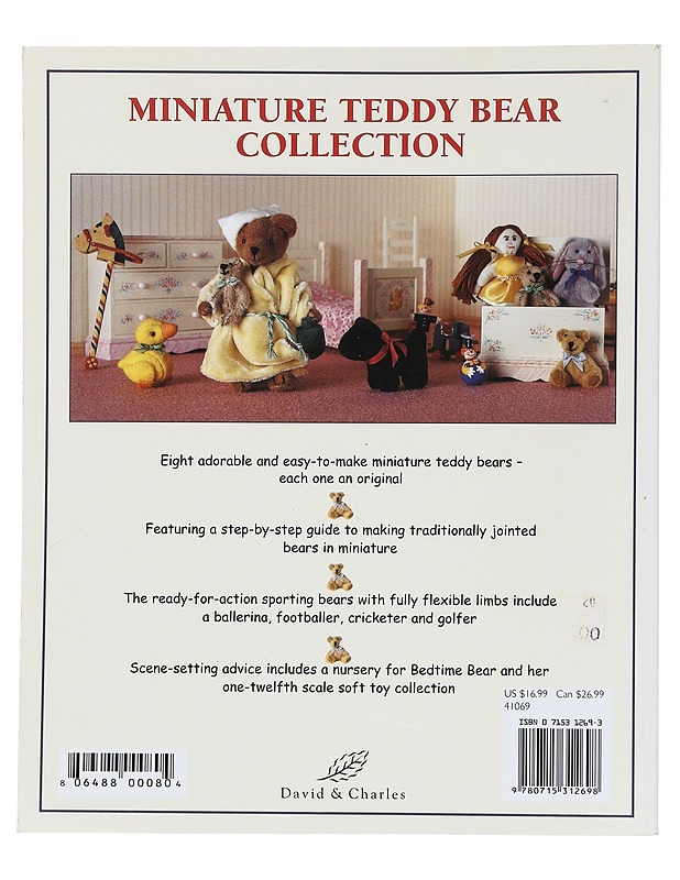 Miniature Teddy Bear Collection - Julie K. Owen - Tietokirjat ja oppaat - 10105551782 - 1