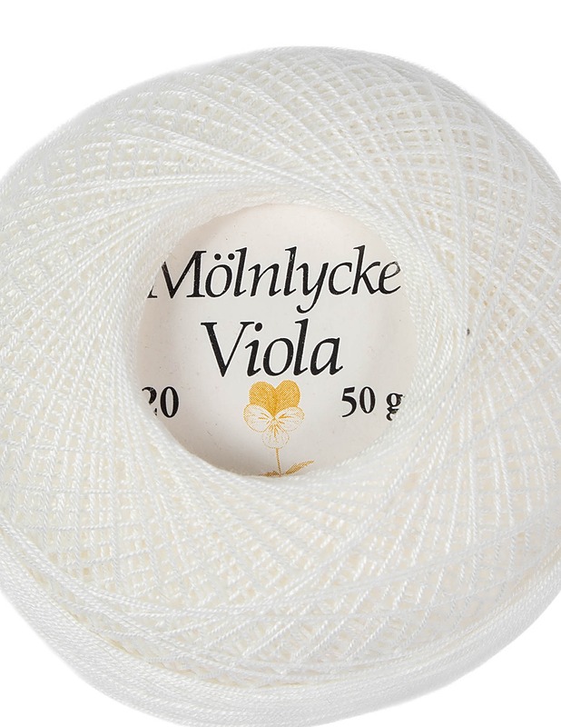 MÖLNLYCKE Viola virkkauslanka, 50 g - Käsityö - 10105551799 - 1