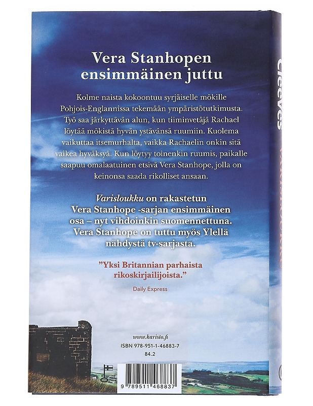 Varisloukku : Vera Stanhope tutkii - Cleeves, Ann - Jännitys ja dekkarit - 10105551807 - 1