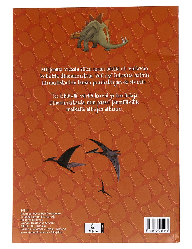 Puuhakirja; Dinosauruksia  - Lastenkirjat - 10105551843 - 1