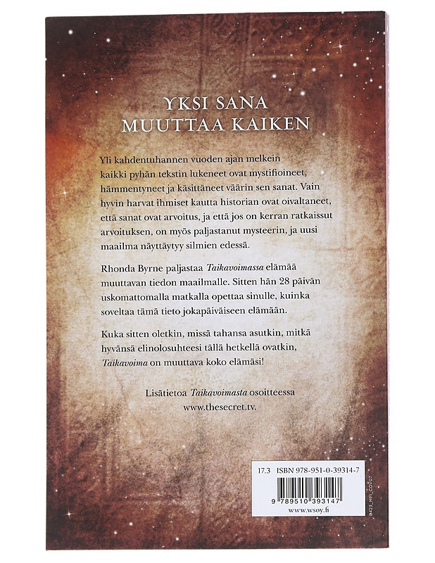 Taikavoima - Byrne, Rhonda - Tietokirjat ja oppaat - 10105551854 - 1
