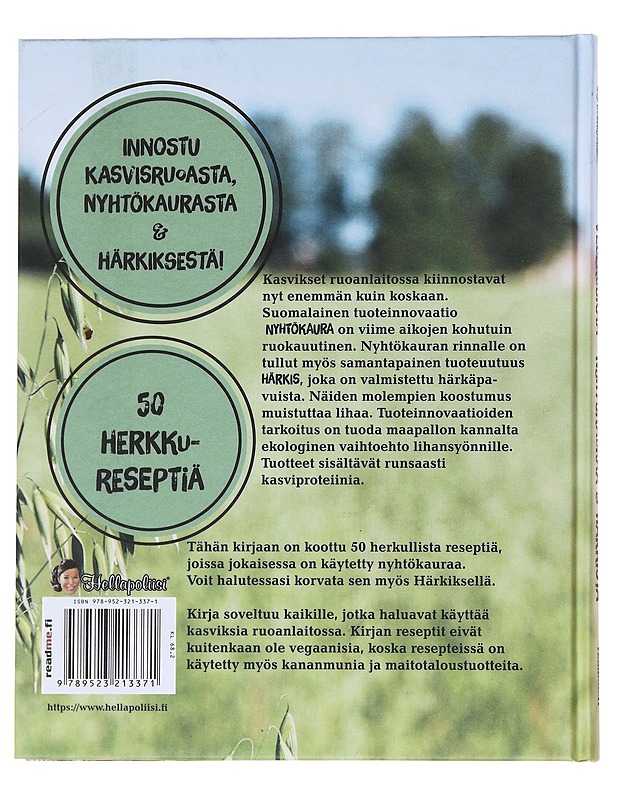 Vegeruokaa : nyhtökauraa & härkistä - Kati Jaakonen - Ruokakirjat - 10105551907 - 1