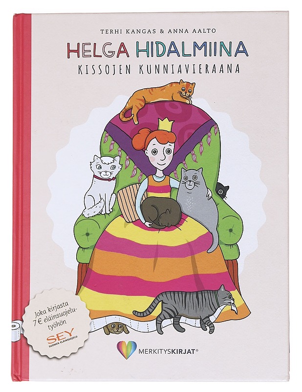 Helga Hidalmiina kissojen kunniavieraana - Kangas, Terhi - Lastenkirjat - 10105551909 - 0