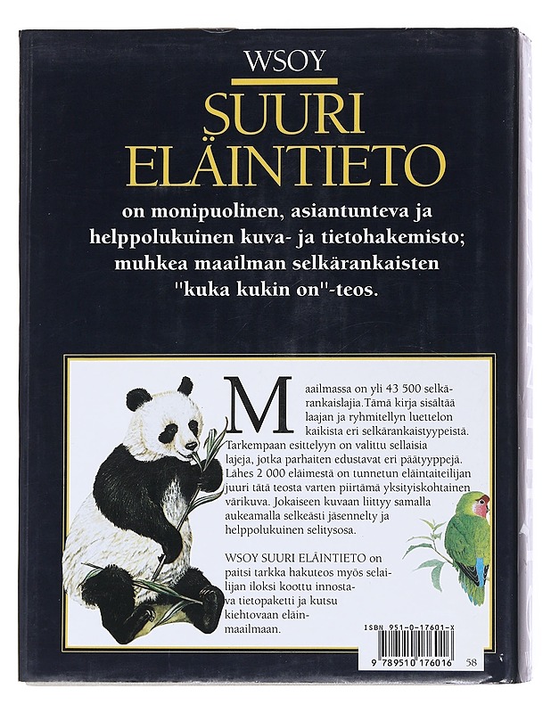 Suuri Eläintieto -Philip Whitfield - Tietokirjat - 10105551937 - 1