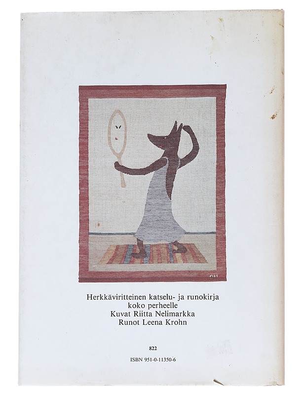 Galleria - Nelimarkka, Riitta - Runot ja näytelmät - 10105551978 - 1