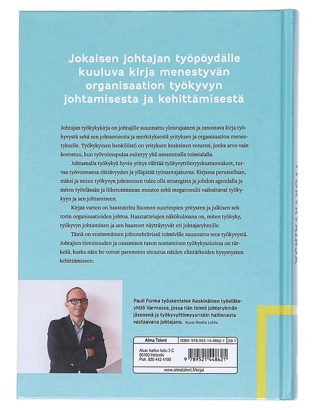 Johtajan työkykykirja - Pauli Forma - Tietokirjat ja oppaat - 10105551987 - 1
