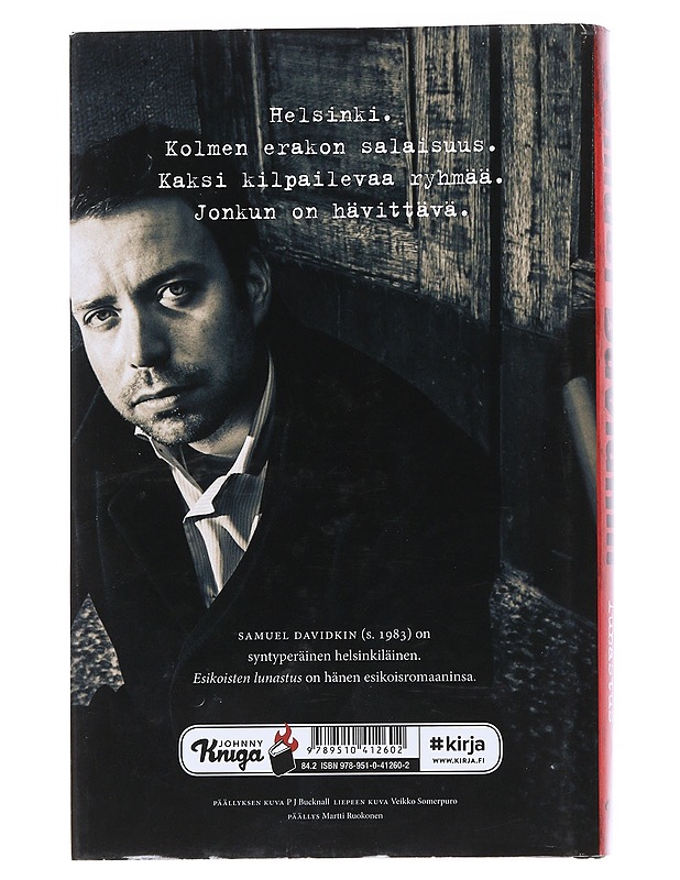 Esikoisten lunastus : romaani - Samuel Davidkin - Jännitys ja dekkarit - 10105551999 - 1