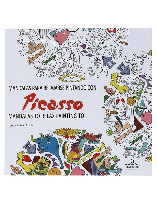 Mandalas para relajarse pintando con Picasso - Sergio Guinot Studio - Taide- ja kulttuurikirjat - 10105552008 - 0
