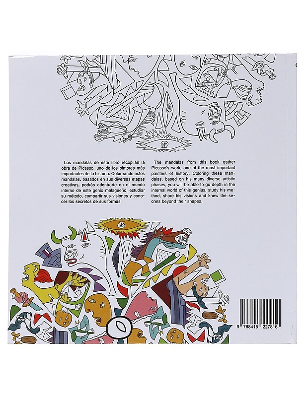 Mandalas para relajarse pintando con Picasso - Sergio Guinot Studio - Taide- ja kulttuurikirjat - 10105552008 - 1