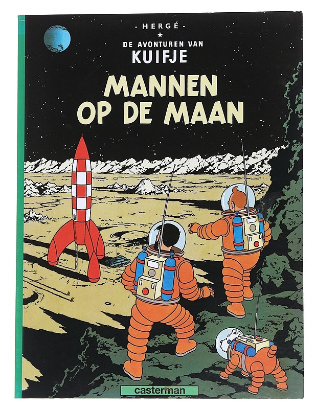 Mannen op de maan (De avonturen van Kuifje, Band 1 - Sarjakuvat - 10105552005 - 0