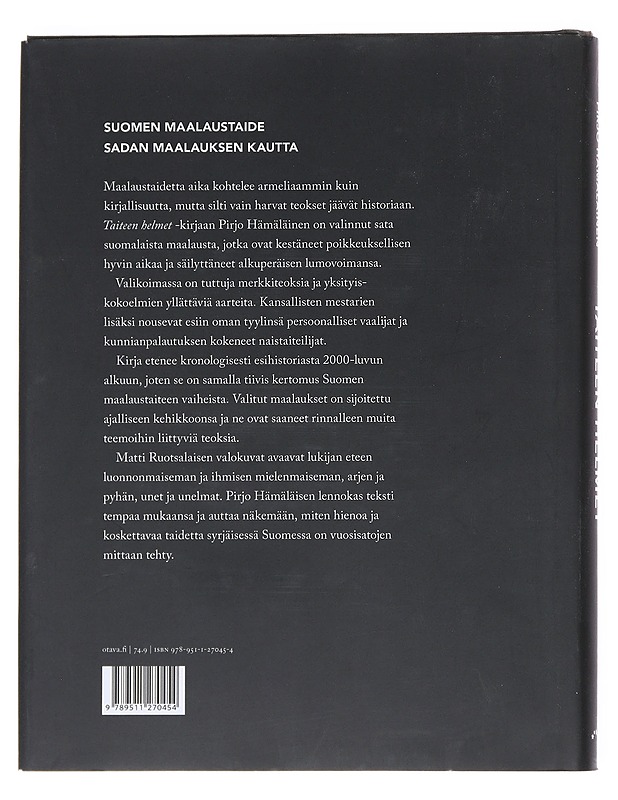 Taiteen helmet : sata suomalaista maalausta - Hämäläinen, Pirjo - Historiakirjat - 10105552021 - 1