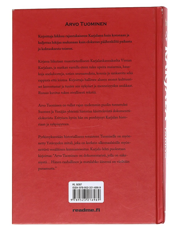 Karjala : koko tarina - Arvo Tuominen - Historiakirjat - 10105552067 - 1