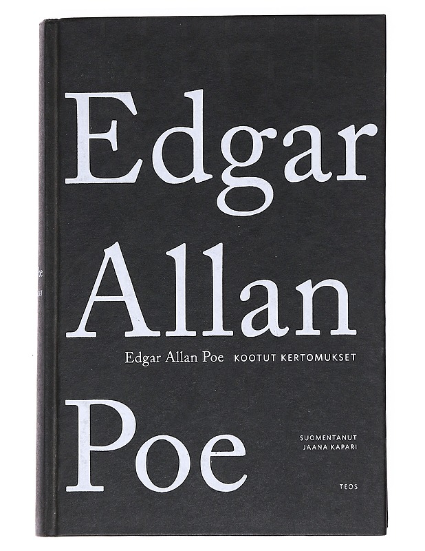 Kootut kertomukset - Poe, Edgar Allan - Romaanit ja novellit - 10105552098 - 0