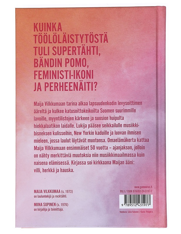 Vilkkumaa - Vilkkumaa, Maija - Elämäkerrat ja muistelmat - 10105552126 - 1