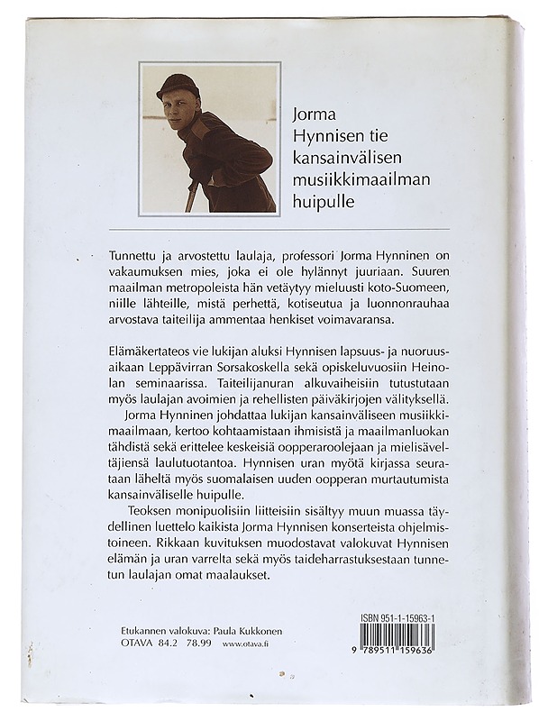 Jorma Hynninen omalla maalla - Pekka Hako - Kaunokirjallisuus - 10105552148 - 1