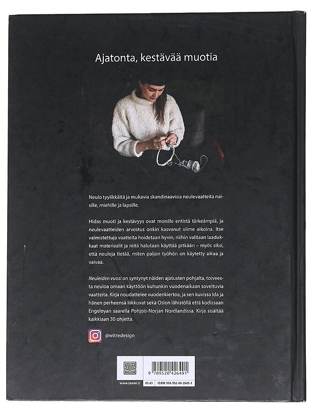 Neuleiden vuosi : Witre design - Trettevik, Ida Wirak - Tietokirjat ja oppaat - 10105552151 - 1