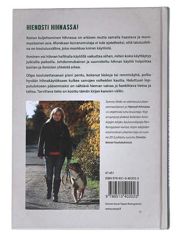 Hienosti hihnassa - Wirén, Tommy - Tietokirjat ja oppaat - 10105552174 - 1