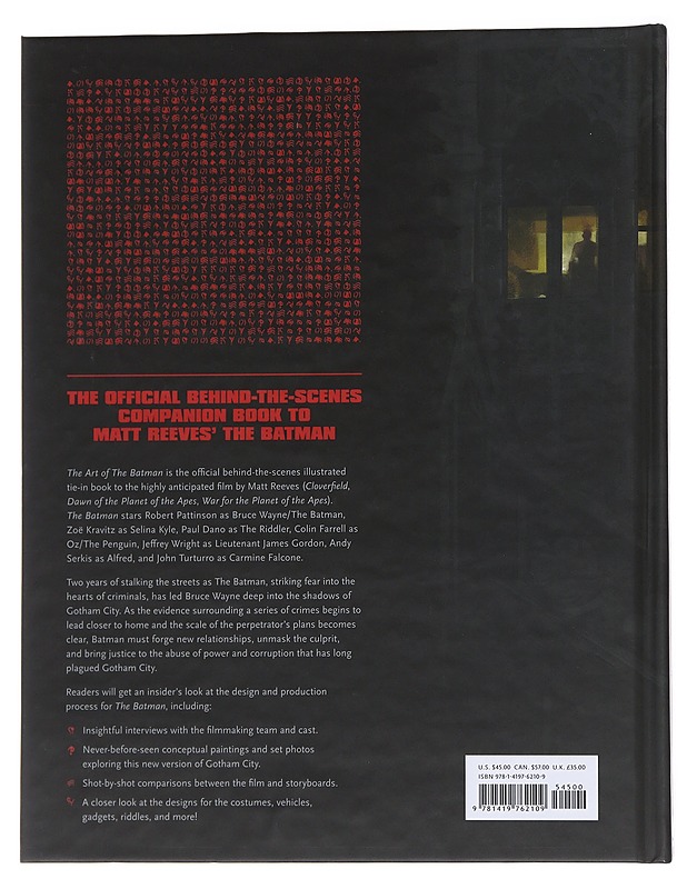The art of The Batman - James Field - Taide- ja kulttuurikirjat - 10105552180 - 1