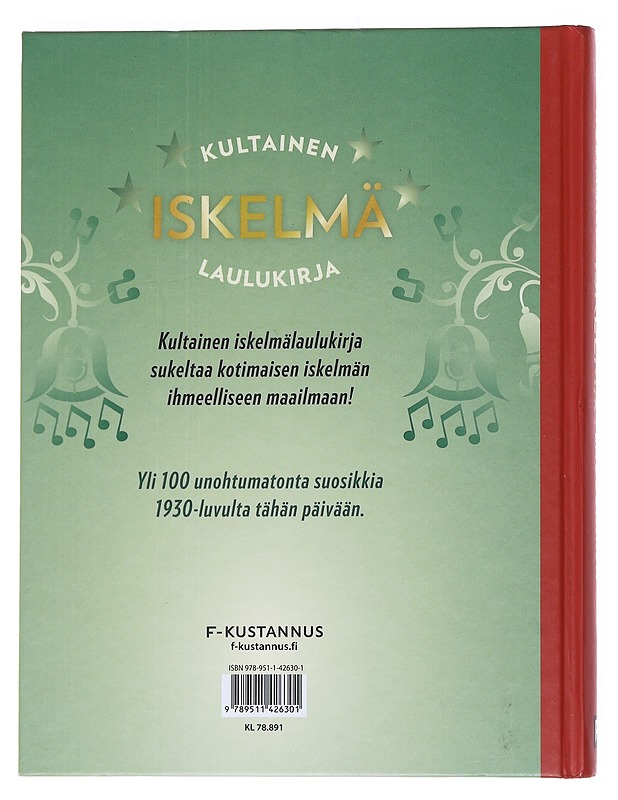Kultainen iskelmälaulukirja - Leskelä, Ari - Musiikki- ja elokuvakirjat - 10105552182 - 1