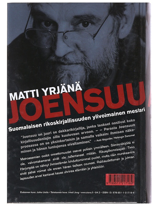 Harjunpää-kirjasarja 1-9 - Matti Yrjänä Joensuu - Jännitys ja dekkarit - 10105552189 - 1