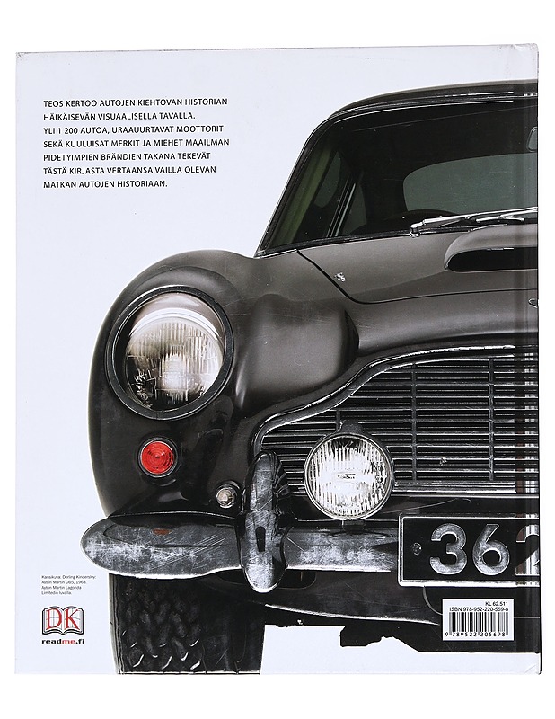 Suuri autokirja : visuaalinen historia - Chapman, Giles - Tietokirjat - 10105552206 - 1