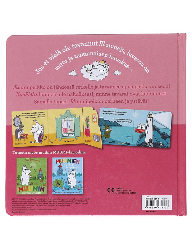 Muumit retkituulella - Jansson, Tove - Lastenkirjat - 10105552215 - 1