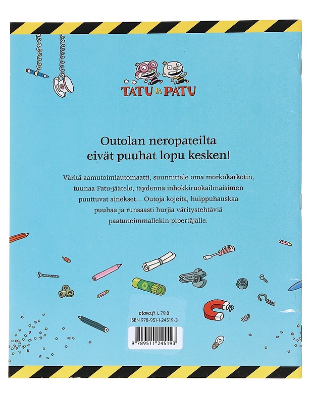 Tatun ja Patun oudot kojeet - Havukainen, Aino - Lastenkirjat - 10105552224 - 1