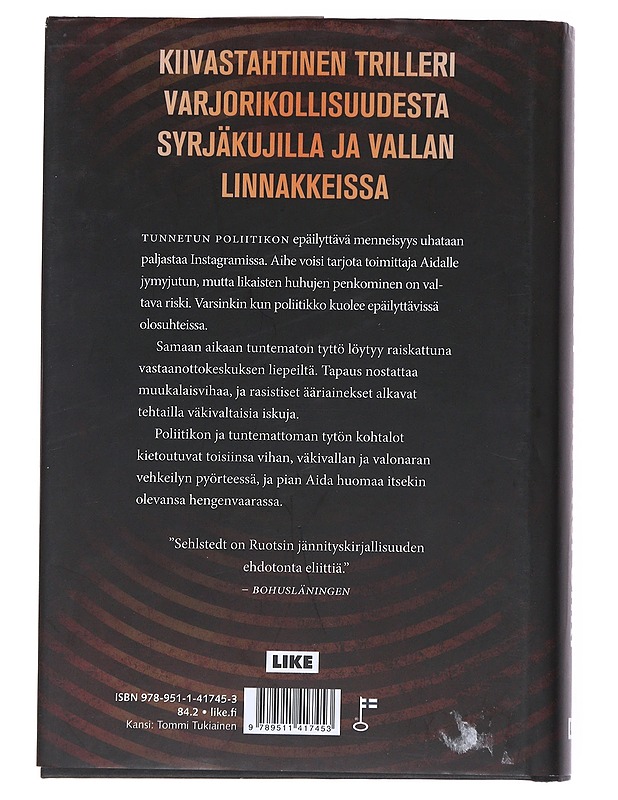 Vain yksi uhri - Sehlstedt, Kicki - Jännitys ja dekkarit - 10105552249 - 1