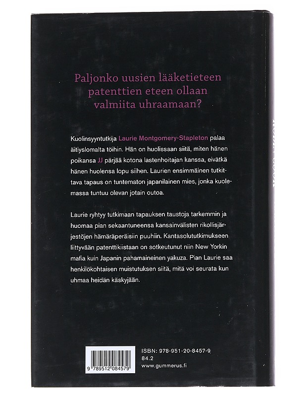 Kantasolu - Cook, Robin - Jännitys ja dekkarit - 10105552264 - 1