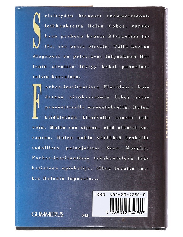 Aivoklinikka - Cook, Robin - Romaanit ja novellit - 10105552268 - 1