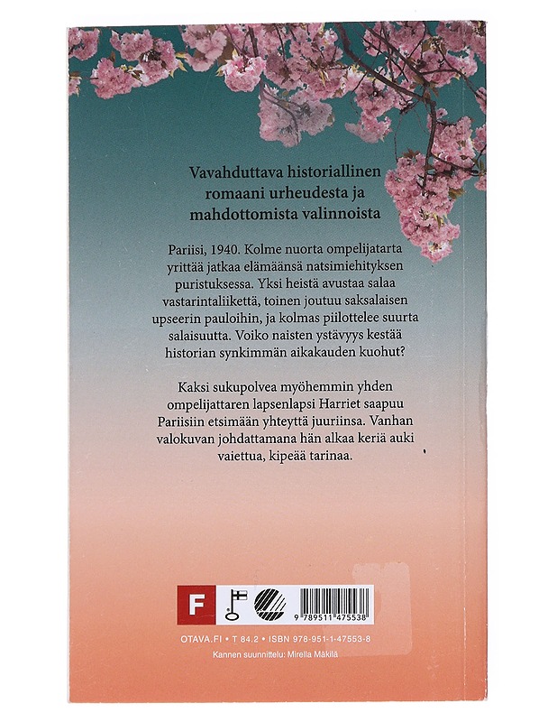 Rue Cardinalen ompelijattaret - Fiona Valpy - Romaanit ja novellit - 10105552293 - 1