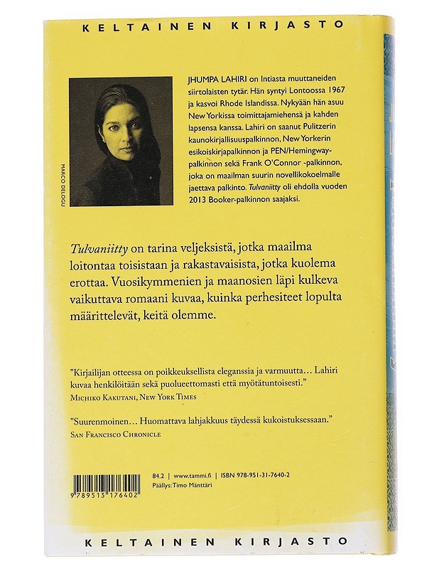 Tulvaniitty - Jhumpa Lahiri - Romaanit ja novellit - 10105552322 - 1