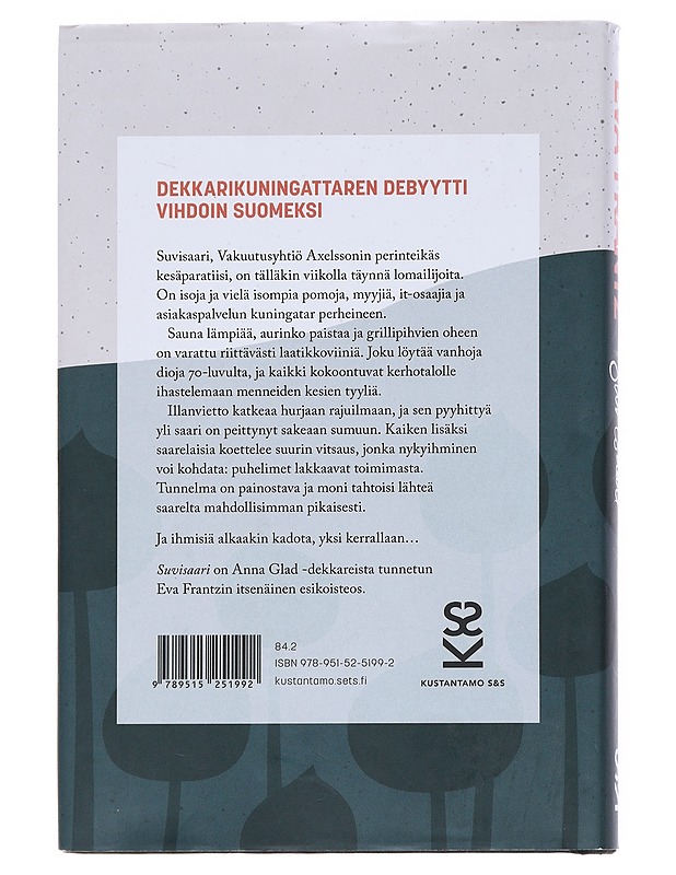 Suvisaari - Frantz, Eva - Jännitys ja dekkarit - 10105552329 - 1
