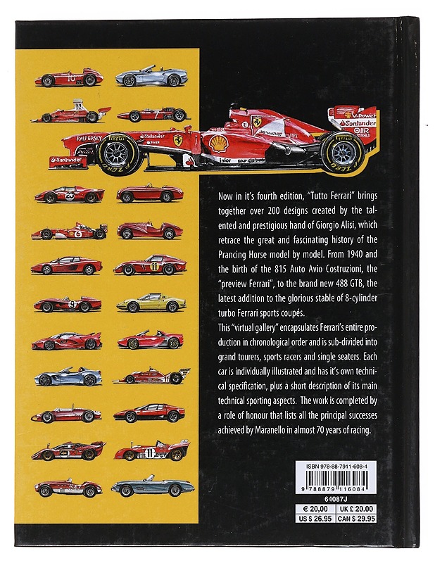 Ferrari All the Cars: a complete guide from 1947 to the present / New updated edition - Acerbi, Leonardo - Tietokirjat ja oppaat - 10105552377 - 1