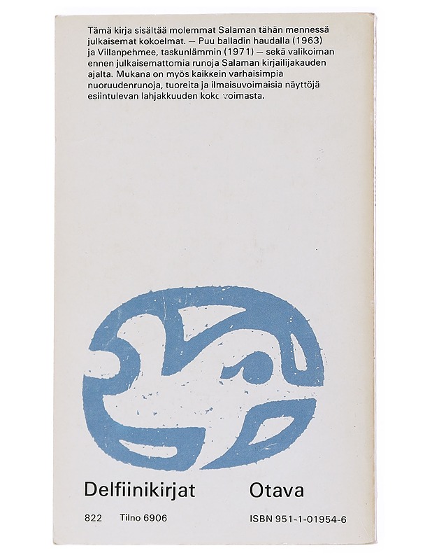Runot - Hannu Salama - Kaunokirjallisuus - 10105552379 - 1