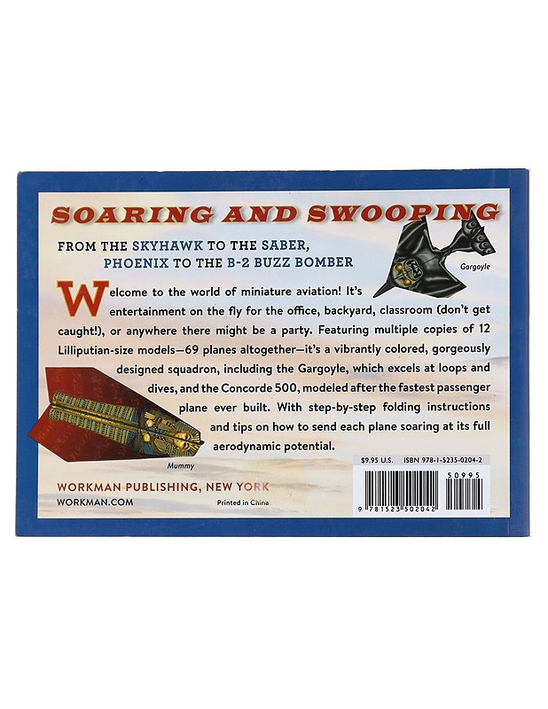 Pocket Flyers Paper Airplane Book - Ken Blackburn ja Jeff Lammers - Harrastekirjat - 10105552392 - 1