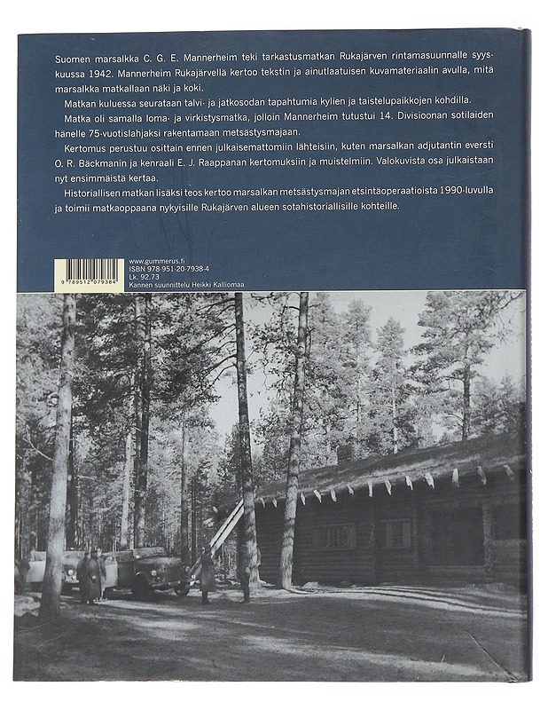 Mannerheim Rukajärvellä - Oksanen, Tauno - Historiakirjat - 10105552404 - 1