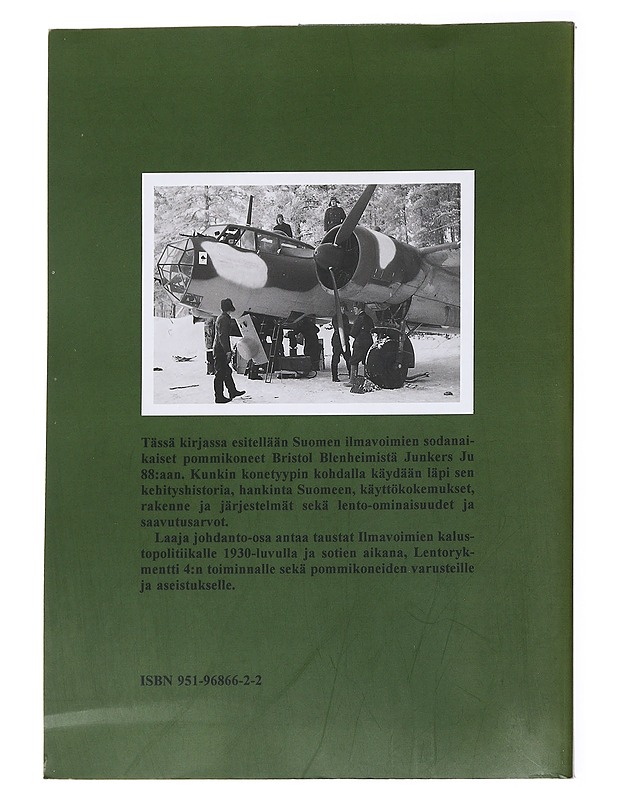 Lentäjän näkökulma. 4, Pommikoneet - Jukka Raunio - Historiakirjat - 10105552437 - 1