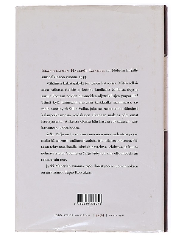 Salka Valka - Laxness, Halldór - Romaanit ja novellit - 10105552490 - 1