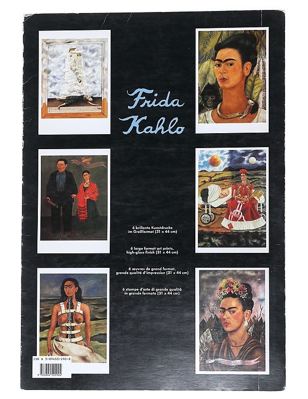 Posterbook Frida Kahlo - Koether, Jutta - Taide- ja kulttuurikirjat - 10105552541 - 1