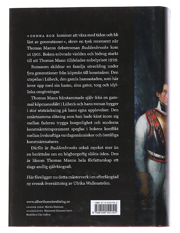 Buddenbrooks - Mann, Thomas - Historiakirjat - 10105552556 - 1