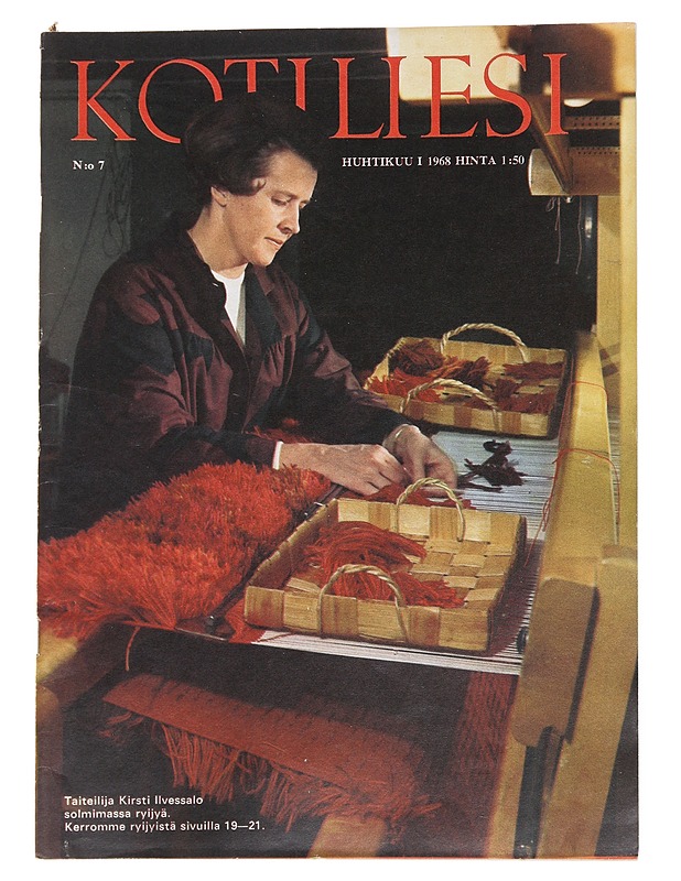 Kotiliesi n:o 7/1968 - Lehdet - 10105552577 - 0