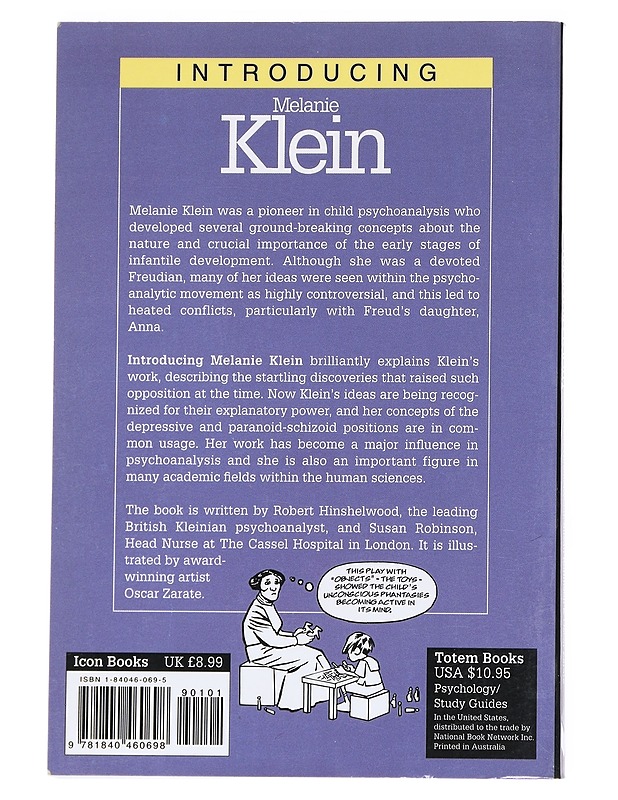 Introducing Melanie Klein - Robert Hinshelwood - Tietokirjat - 10105552608 - 1